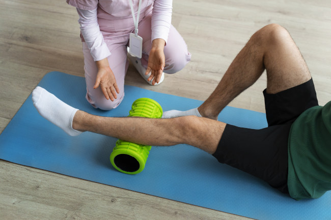 massage sur la récupération sportive