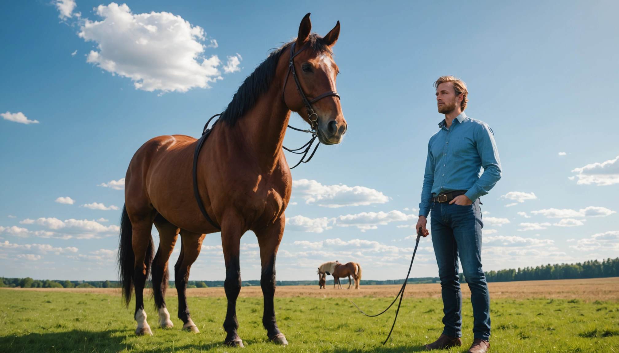 La passion de Daniel von Luxburg : une vie dédiée aux chevaux en Basse-Saxe