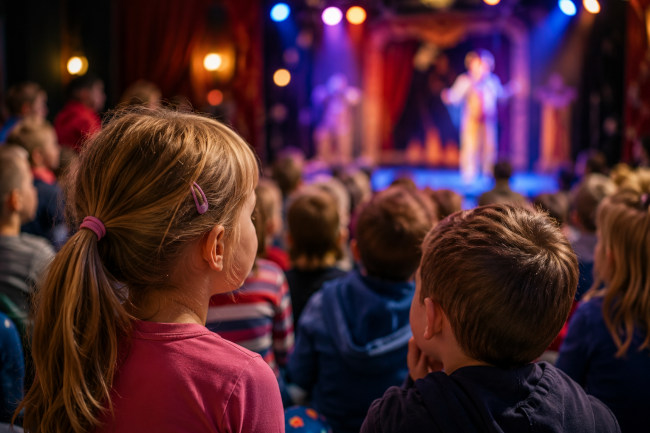 Pourquoi les enfants regardent-ils souvent ailleurs que les adultes lors d&rsquo;un spectacle ?
