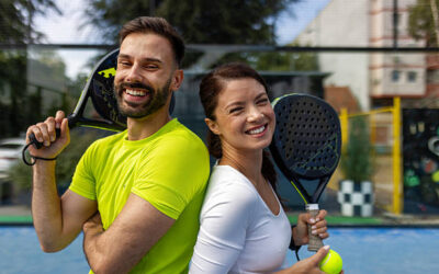 Installation terrain de tennis
