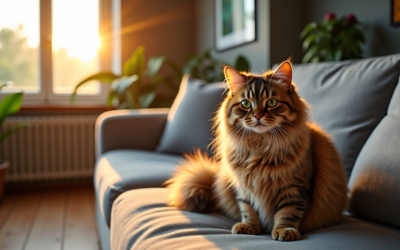 Les races de chats idéales pour vivre en appartement