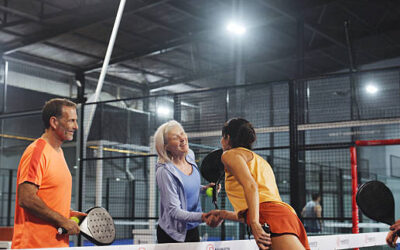 Construction terrain de tennis
