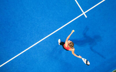 Installation terrain de tennis