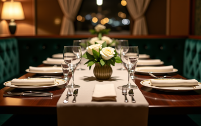 Votre table sur mesure dans un restaurant paris 8 privé